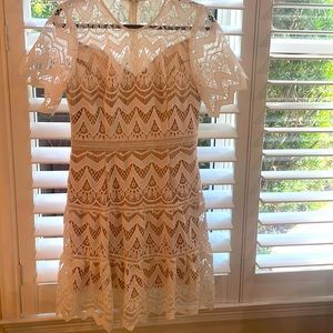 Ladies Dress White size 8